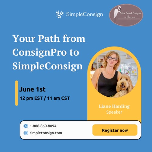 Webinar: Your Path from ConsignPro to SimpleConsign