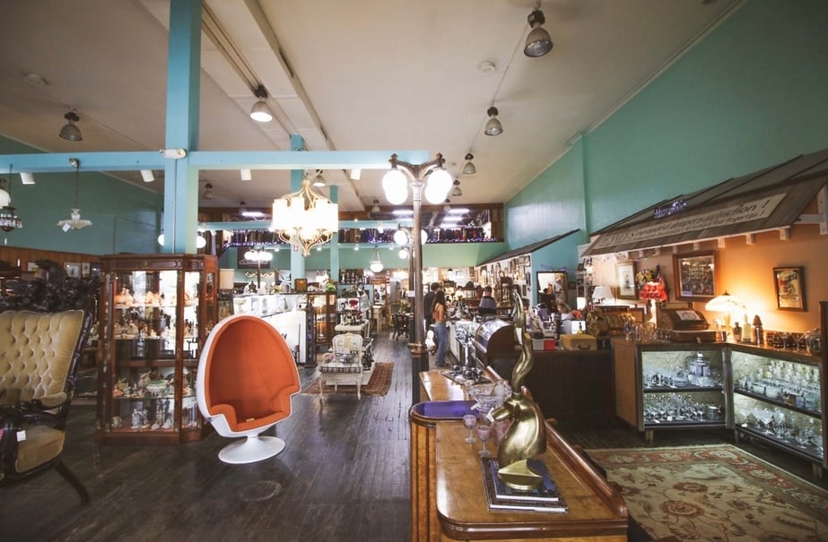 Main Street Antiques Store