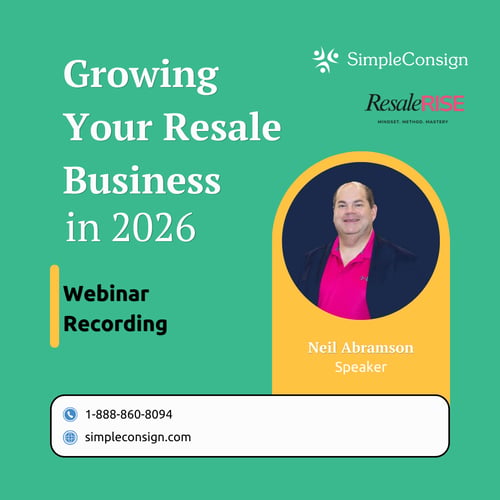 Webinar: Growing Your Resale Business in 2026