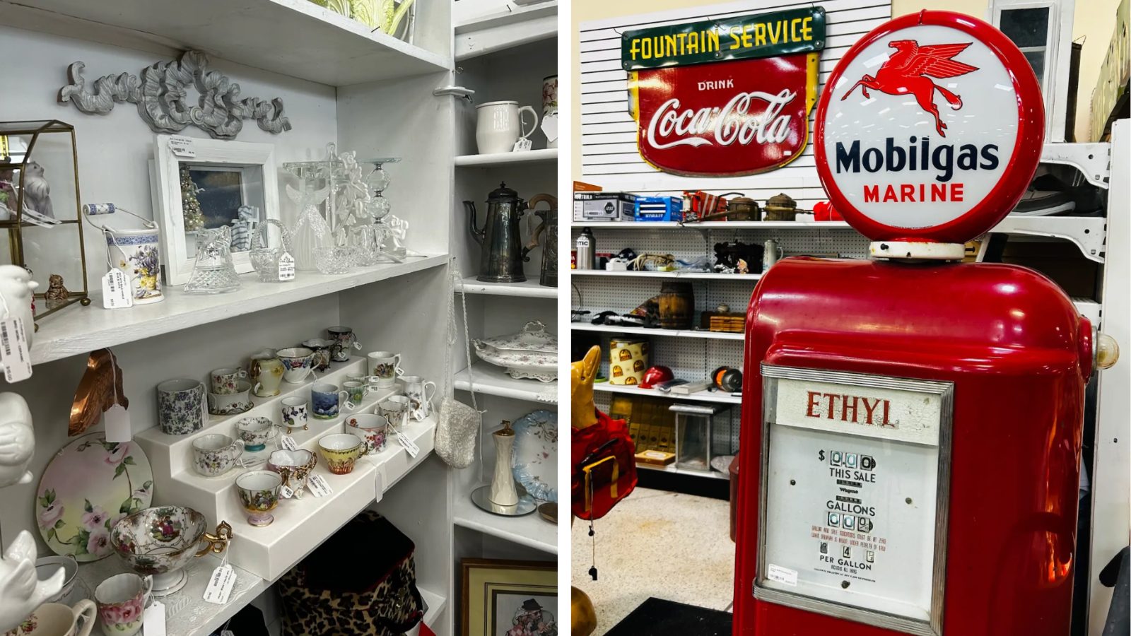 Paradise Vintage Market Floor