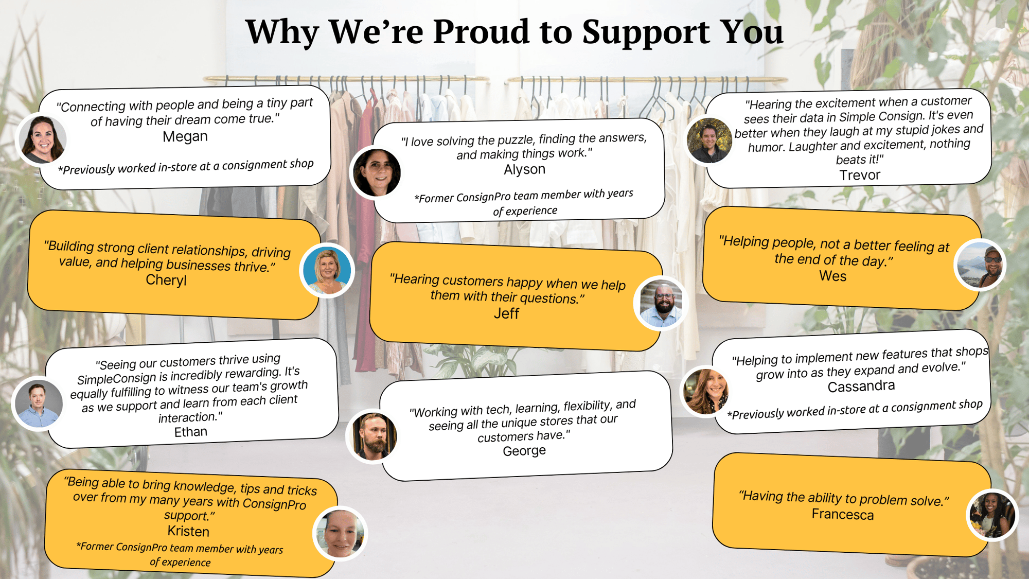 What our team loves about their roles... (5)