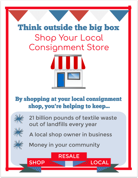 Promoting “Independent Consignment Store Month”