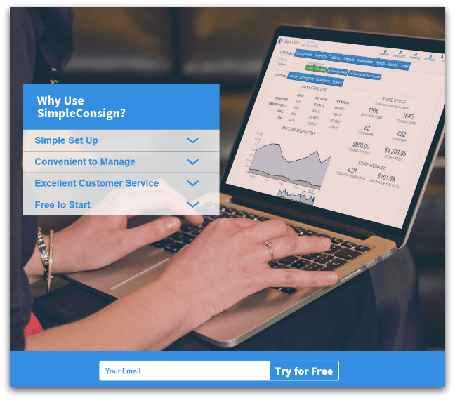 New consignment features. New website. Same great software.