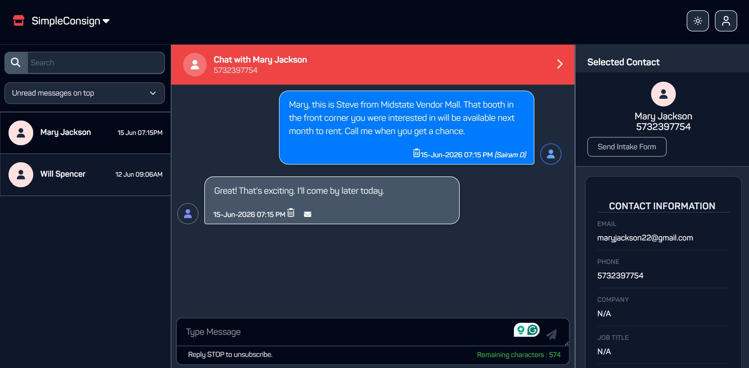 Win-back flow dashboard