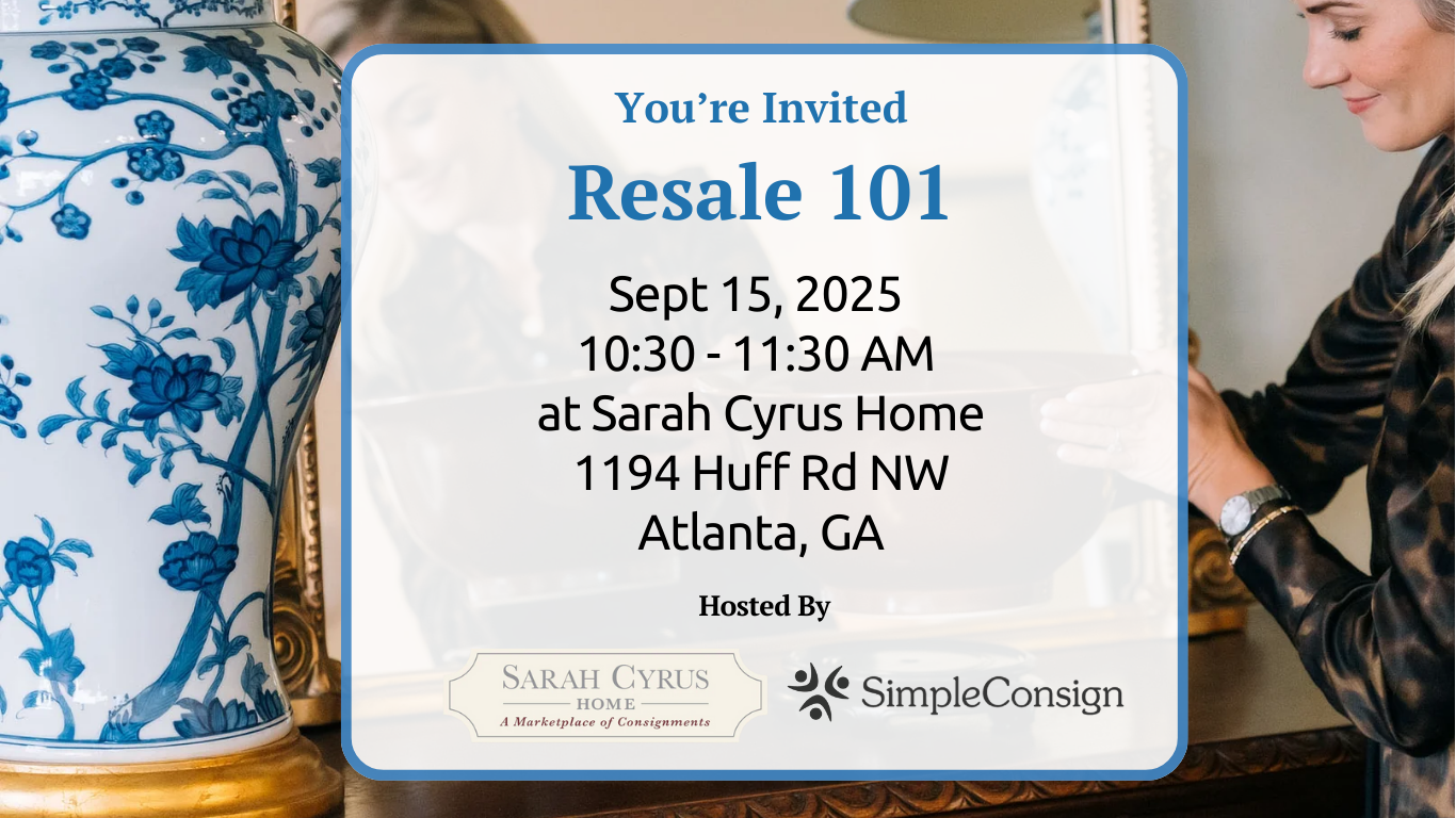 Resale 101: Starting Your Dream Store – Atlanta