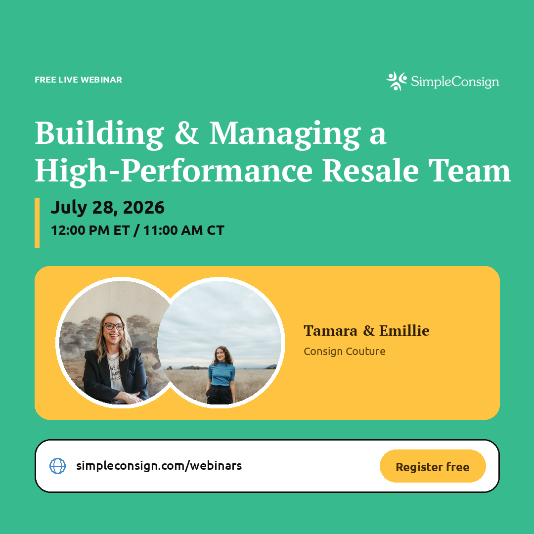Webinar: Building & Managing a High-Performing Resale Team